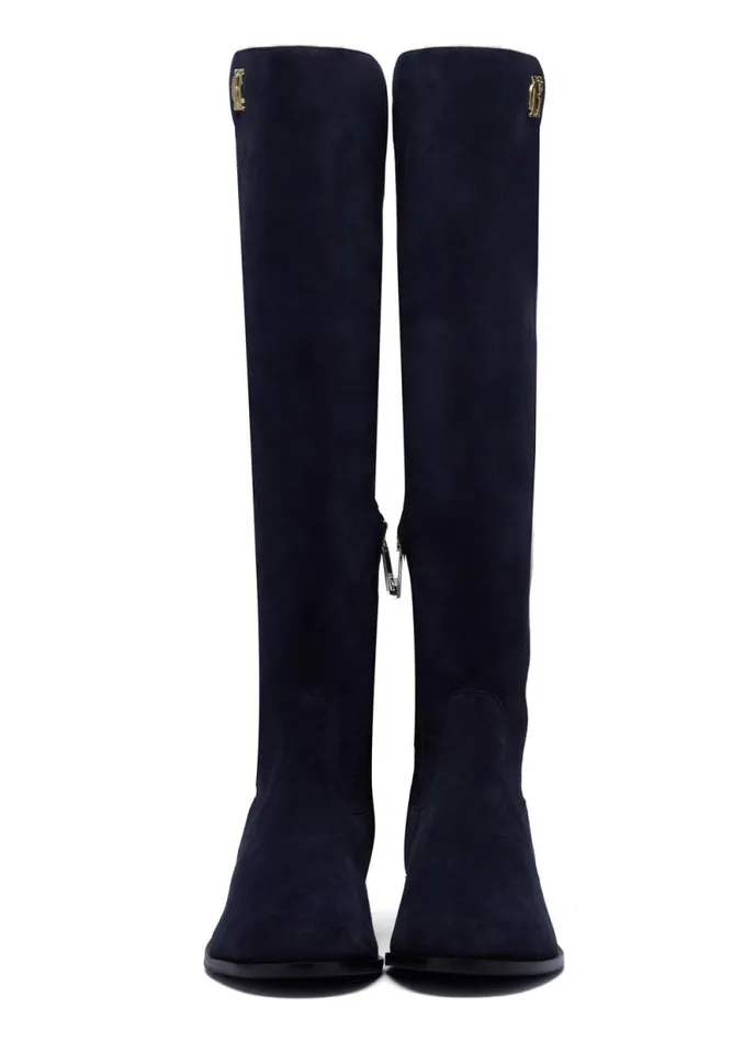 Women Albany Knee Boot Ink Navy Suede Holland Cooper Boots