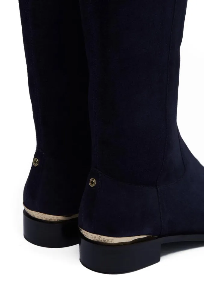 Women Albany Knee Boot Ink Navy Suede Holland Cooper Boots