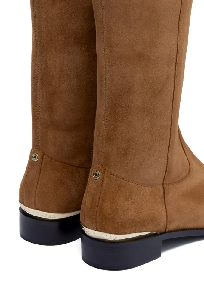 Women Albany Knee Boot Tan Suede Holland Cooper Boots