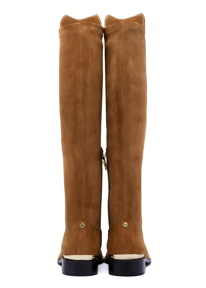 Women Albany Knee Boot Tan Suede Holland Cooper Boots