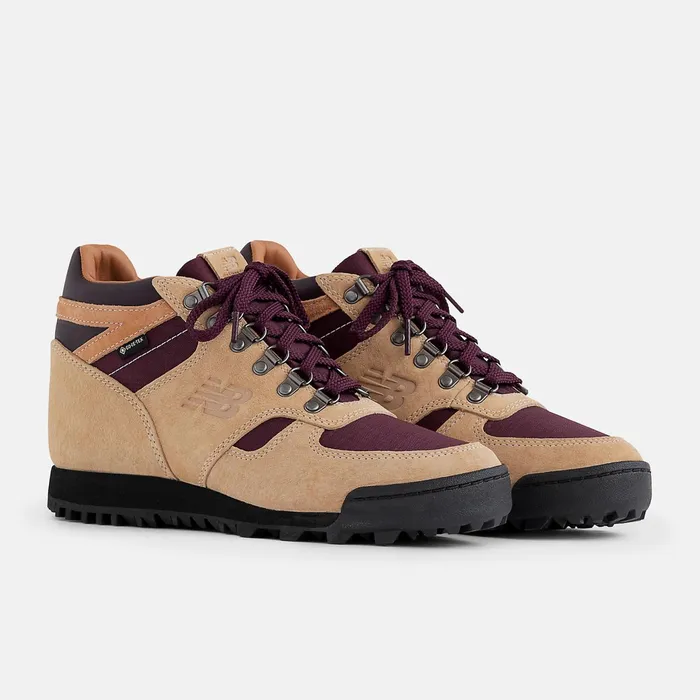 Women ALD X New Balance Rainier Sheepskin With Mauve Wine New Balance Hiking and Trail