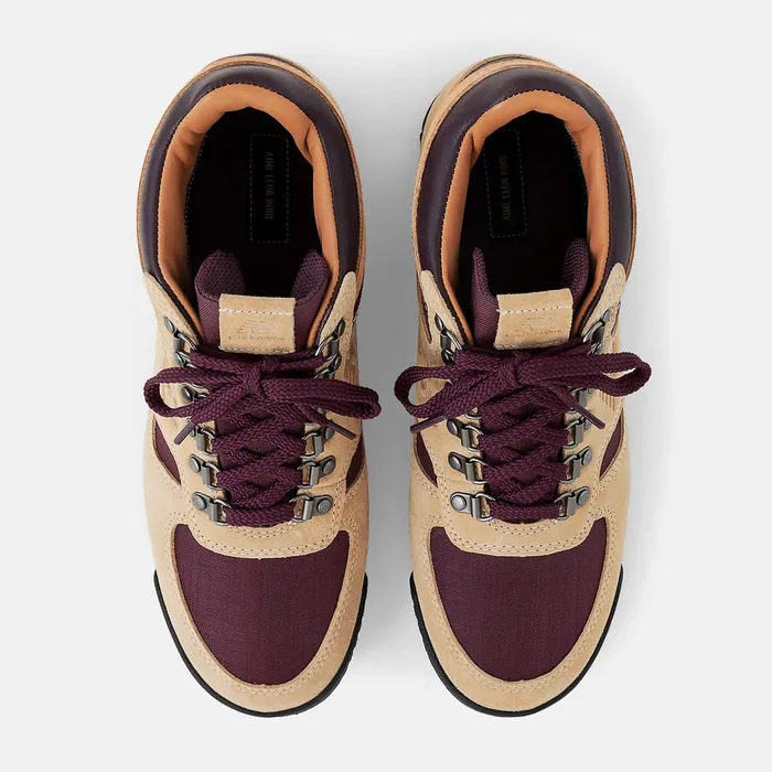 Women ALD X New Balance Rainier Sheepskin With Mauve Wine New Balance Hiking and Trail