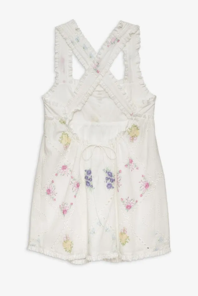Women Andrea Embroidered Mini Dress White For Love and Lemons Dresses Women Andrea Embroidered Mini Dress White For Love and Lemons Dresses