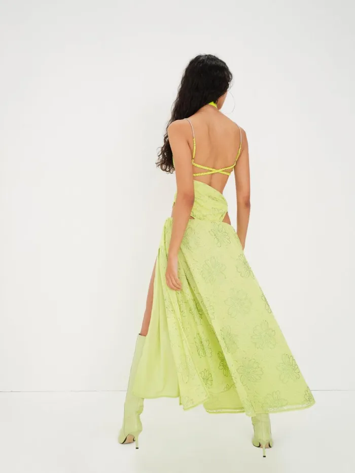 Women Anna Maxi Dress Green For Love and Lemons Dresses Women Anna Maxi Dress Green For Love and Lemons Dresses