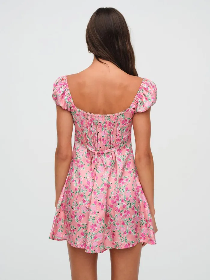 Women Antonia Mini Dress Pink For Love and Lemons Dresses Women Antonia Mini Dress Pink For Love and Lemons Dresses