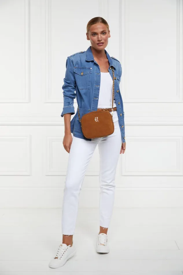 Women Artillery Jacket Denim Holland Cooper Jackets