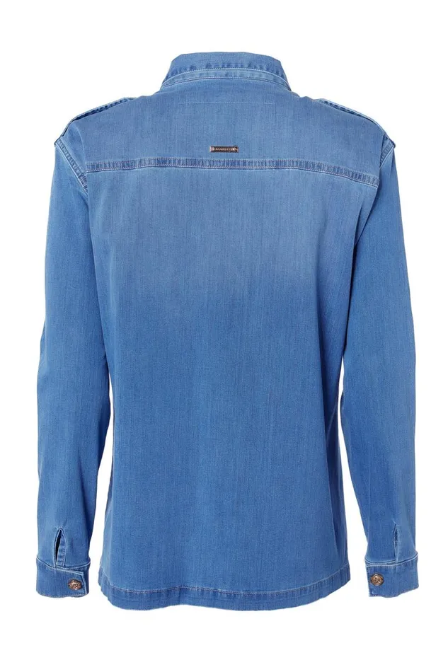 Women Artillery Jacket Denim Holland Cooper Jackets