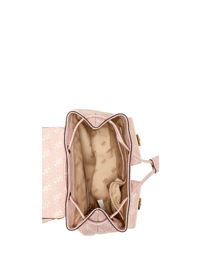 Women Backpacks GUESS Pink No Limit Logo Backpack Women Backpacks GUESS Pink No Limit Logo Backpack