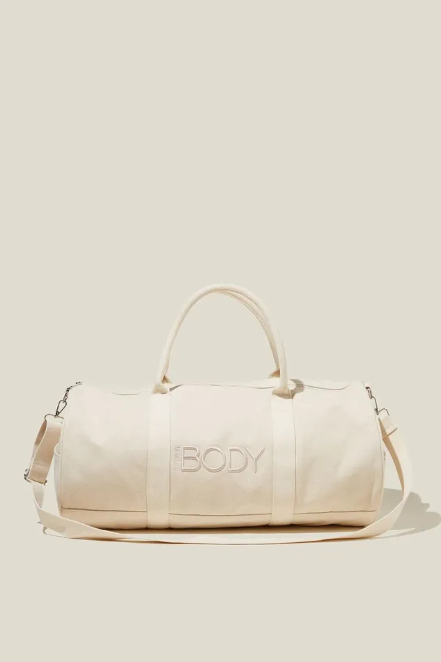 Women Bags and Belts Cotton On Body Weekender Bag Natural