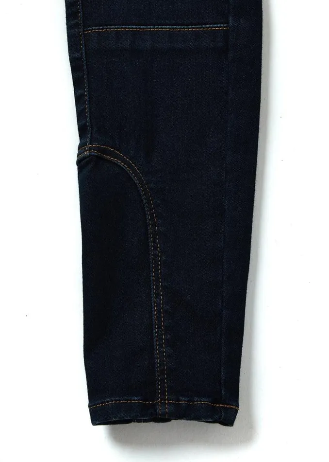 Women Biker Jean Deep Indigo Holland Cooper Jeans