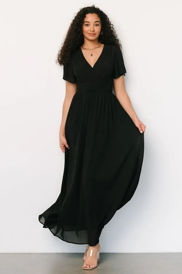 Women Birdie Maxi Dress Black Baltic Born Maxi Dresses
