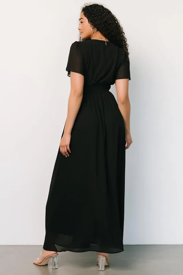 Women Birdie Maxi Dress Black Baltic Born Maxi Dresses Women Birdie Maxi Dress Black Baltic Born Maxi Dresses