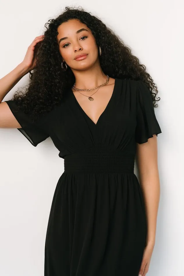 Women Birdie Maxi Dress Black Baltic Born Maxi Dresses Women Birdie Maxi Dress Black Baltic Born Maxi Dresses