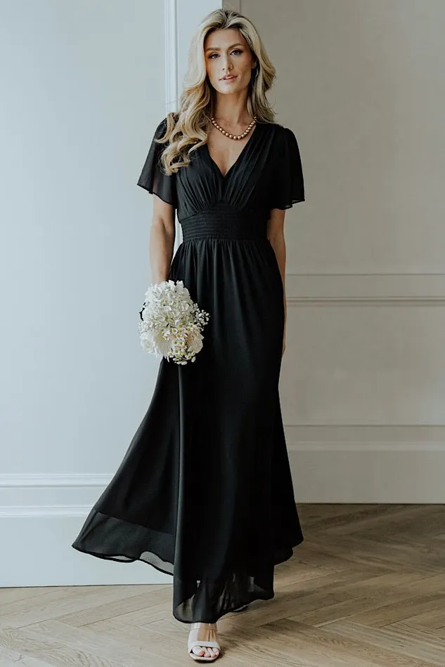 Women Birdie Maxi Dress Black Baltic Born Maxi Dresses Women Birdie Maxi Dress Black Baltic Born Maxi Dresses