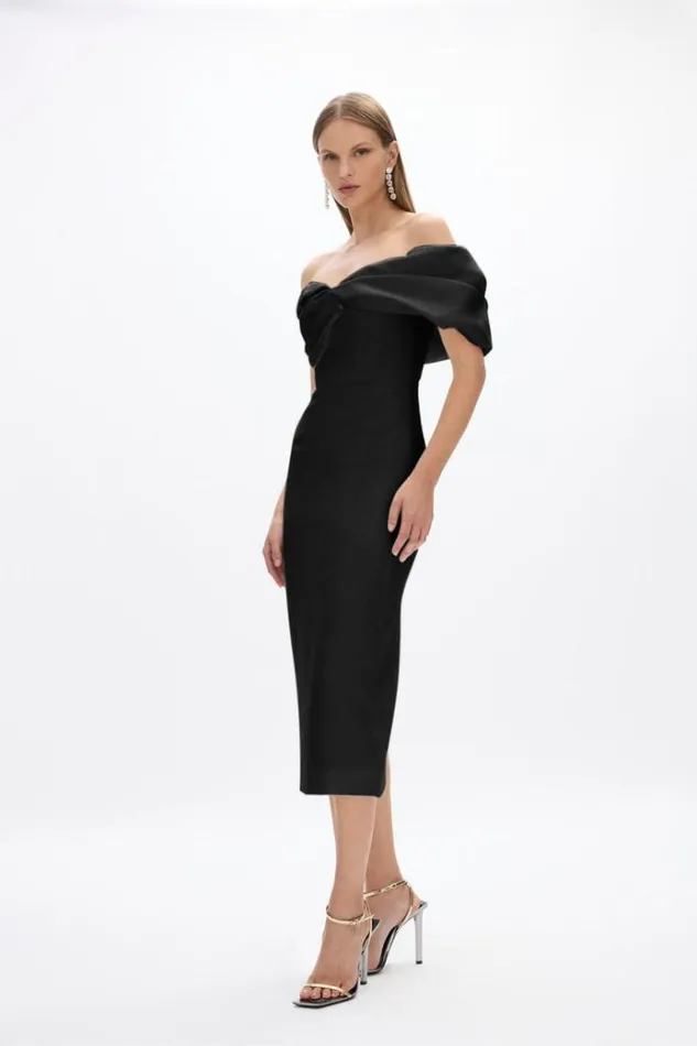 Women Black Dresses Rachel Gilbert Mattie Dress Black Women Black Dresses Rachel Gilbert Mattie Dress Black