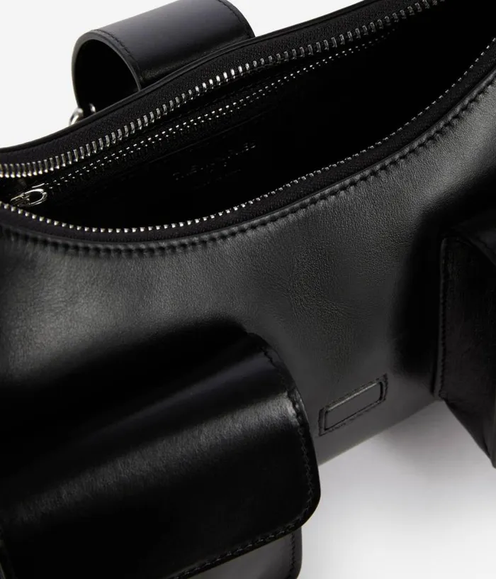 Women Black Smooth Leather Amelia Bag THE KOOPLES Bags