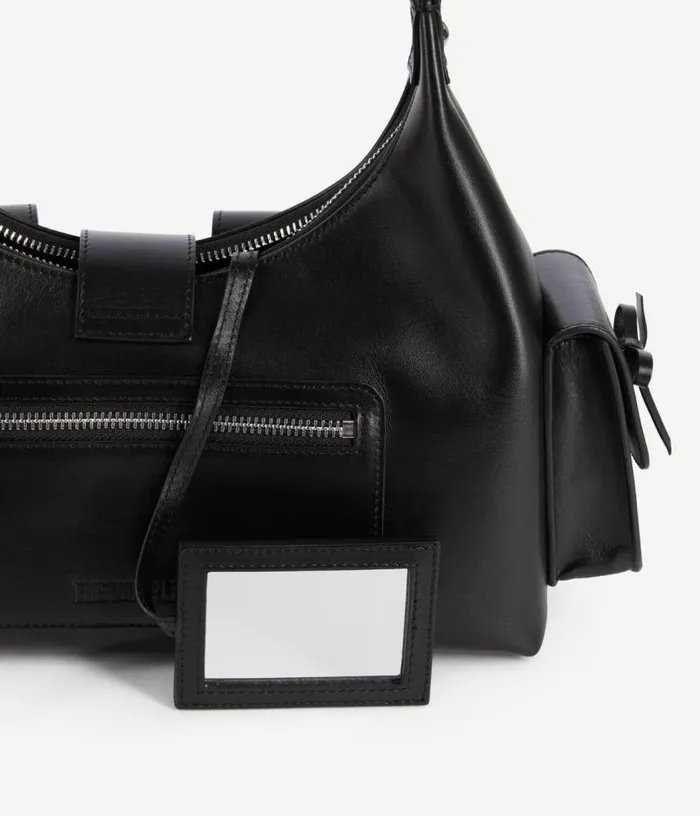 Women Black Smooth Leather Amelia Bag THE KOOPLES Bags