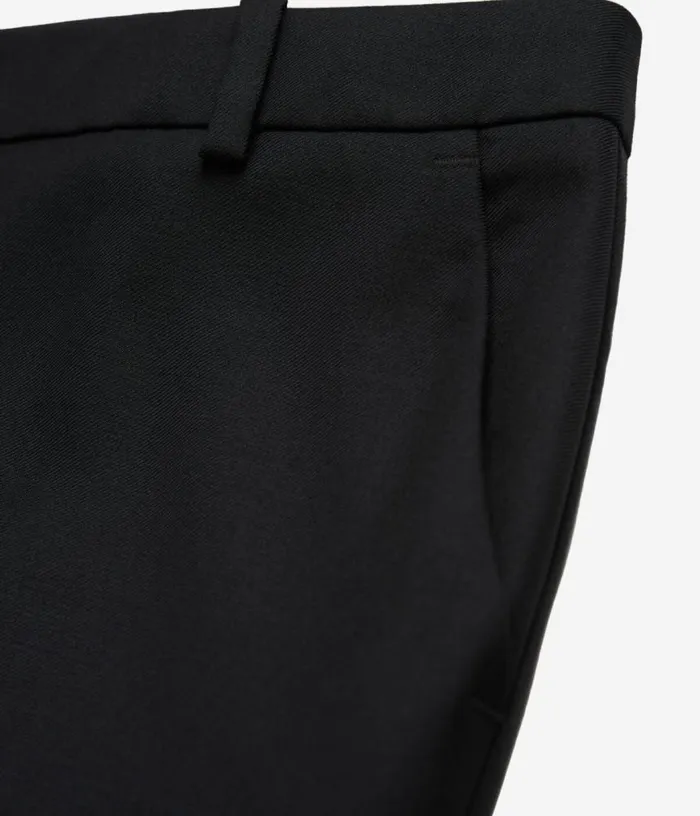 Women Black Wool Suit Pants Tailored Cut THE KOOPLES Blazers and Suits