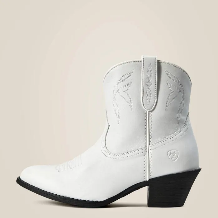 Women Booties Ariat Darlin Western Boot White Women Booties Ariat Darlin Western Boot White