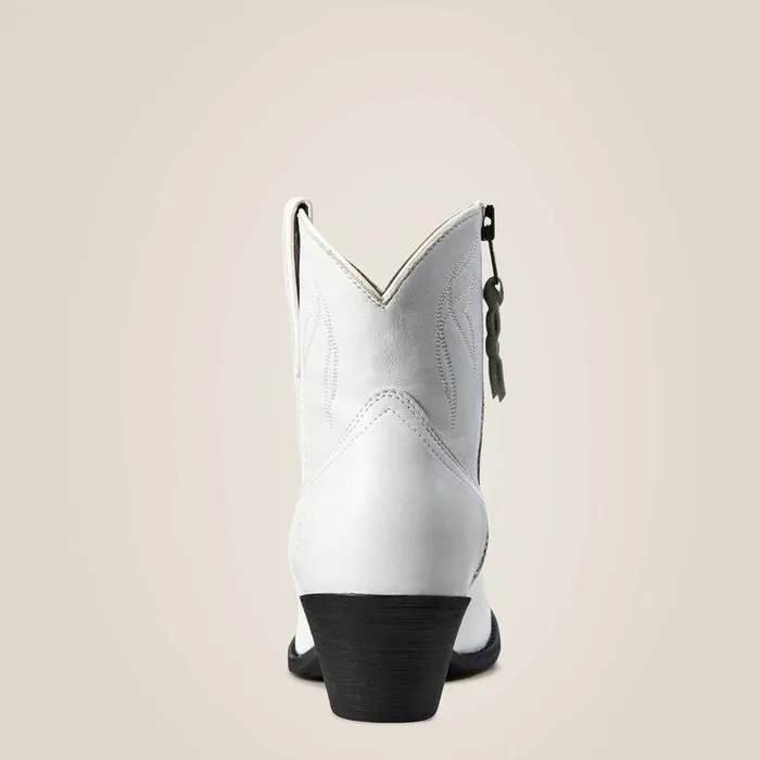 Women Booties Ariat Darlin Western Boot White Women Booties Ariat Darlin Western Boot White