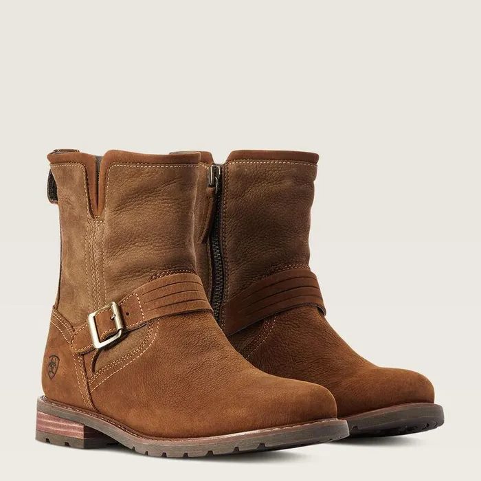 Women Booties Ariat Savannah Waterproof Boot Roasted Toffee Women Booties Ariat Savannah Waterproof Boot Roasted Toffee