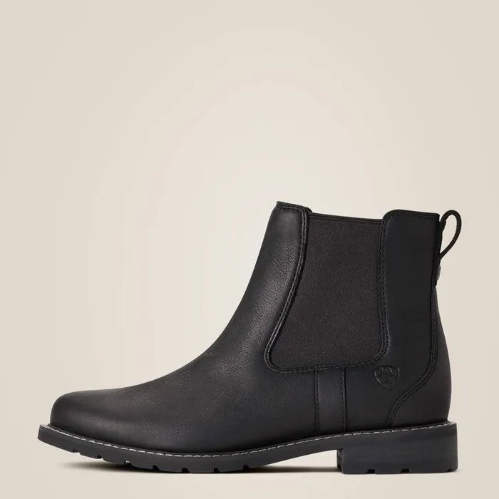 Women Booties Ariat Wexford Waterproof Chelsea Boot Black Women Booties Ariat Wexford Waterproof Chelsea Boot Black