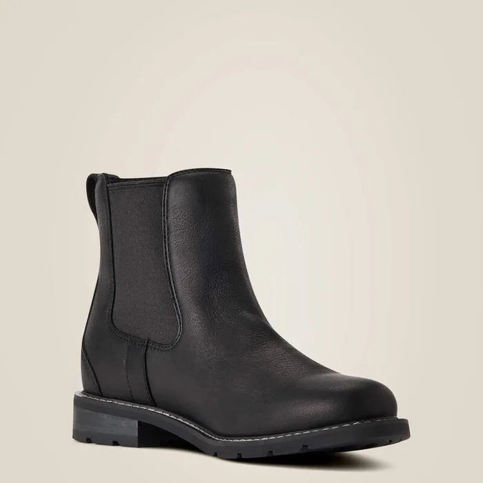 Women Booties Ariat Wexford Waterproof Chelsea Boot Black Women Booties Ariat Wexford Waterproof Chelsea Boot Black