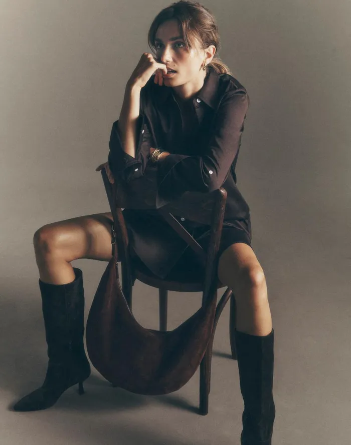 Women Boots Madewell The Justine Knee Boot Dark Carob