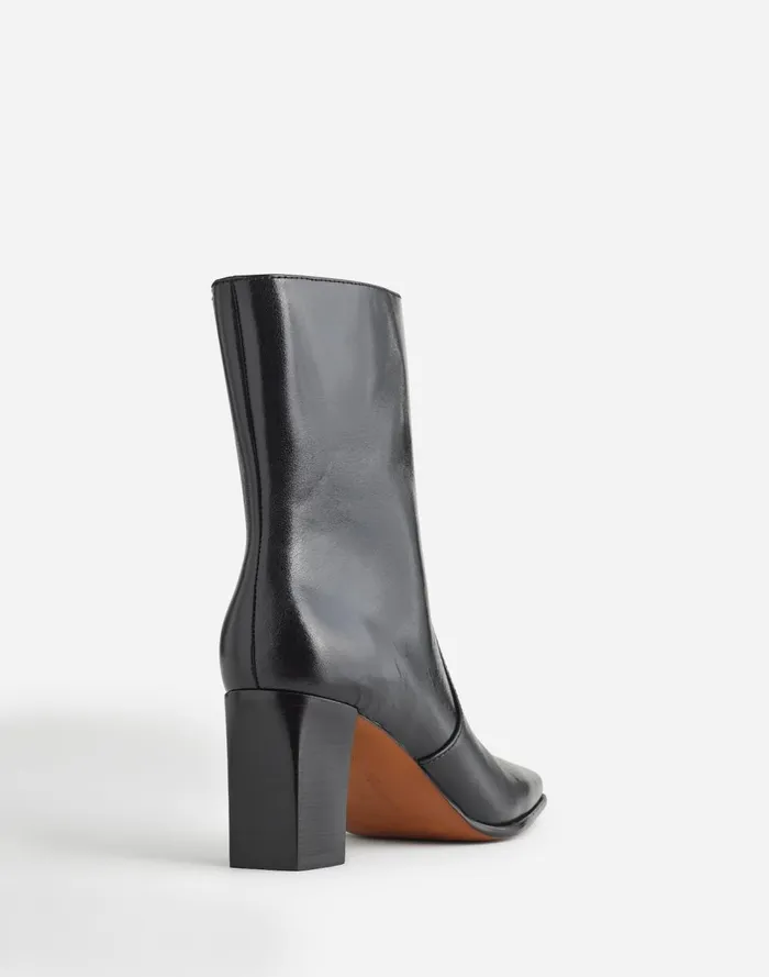Women Boots Madewell The Zane Ankle Boot True Black