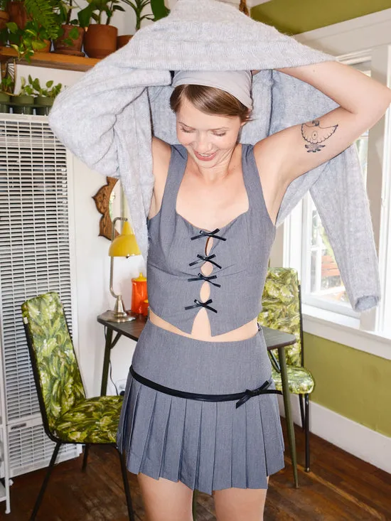 Women Bottoms Lisa Says Gah Agnes Skirt Charcoal