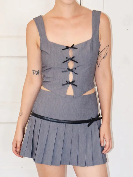 Women Bottoms Lisa Says Gah Agnes Skirt Charcoal