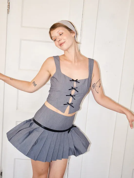 Women Bottoms Lisa Says Gah Agnes Skirt Charcoal