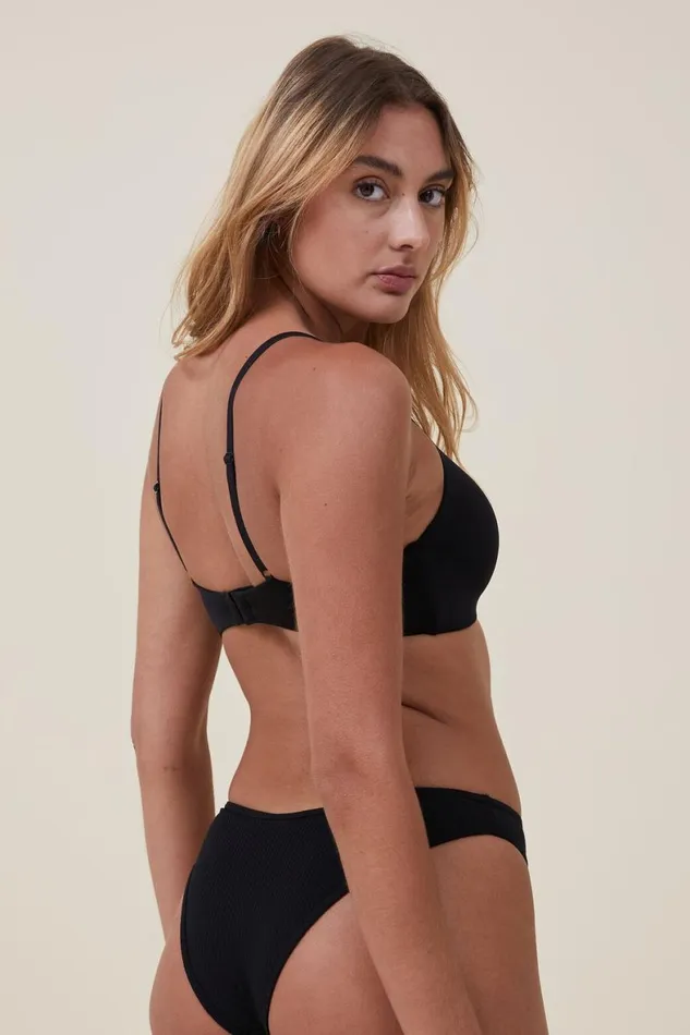 Women Bras Cotton On Ultimate Comfort Wirefree TShirt Bra Black