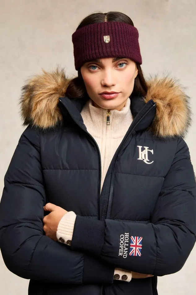 Women Burghley Headband Aubergine Holland Cooper Hats and Headbands