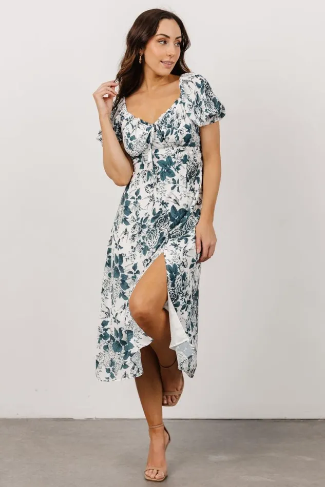Women Cadence Midi Dress Jade Floral Baltic Born Midi Dresses