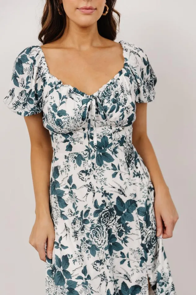 Women Cadence Midi Dress Jade Floral Baltic Born Midi Dresses