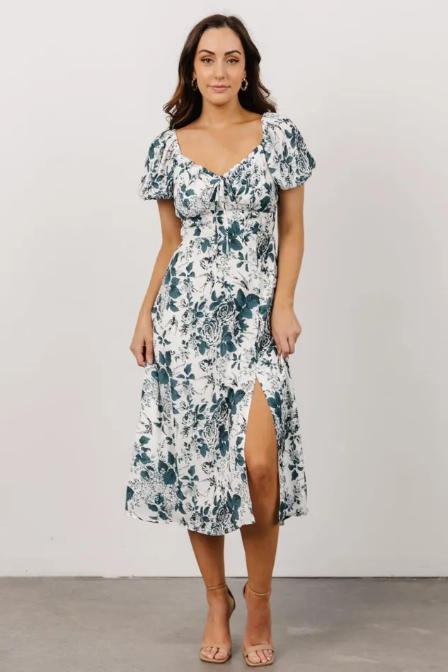 Women Cadence Midi Dress Jade Floral Baltic Born Midi Dresses