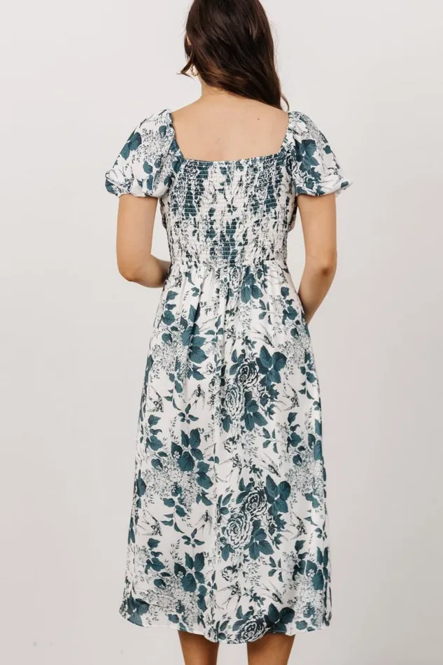 Women Cadence Midi Dress Jade Floral Baltic Born Midi Dresses