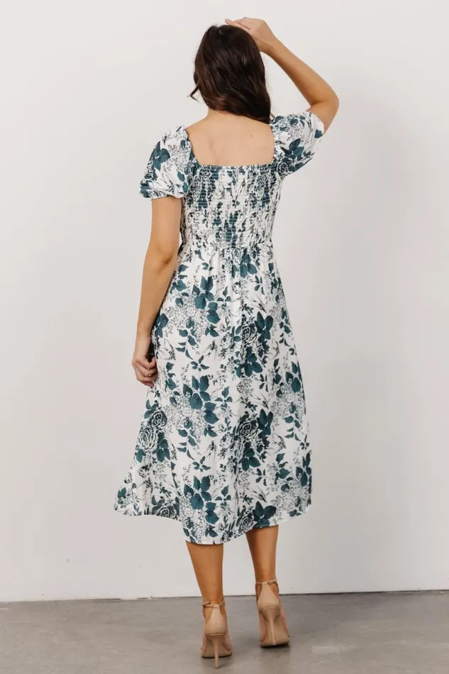 Women Cadence Midi Dress Jade Floral Baltic Born Midi Dresses