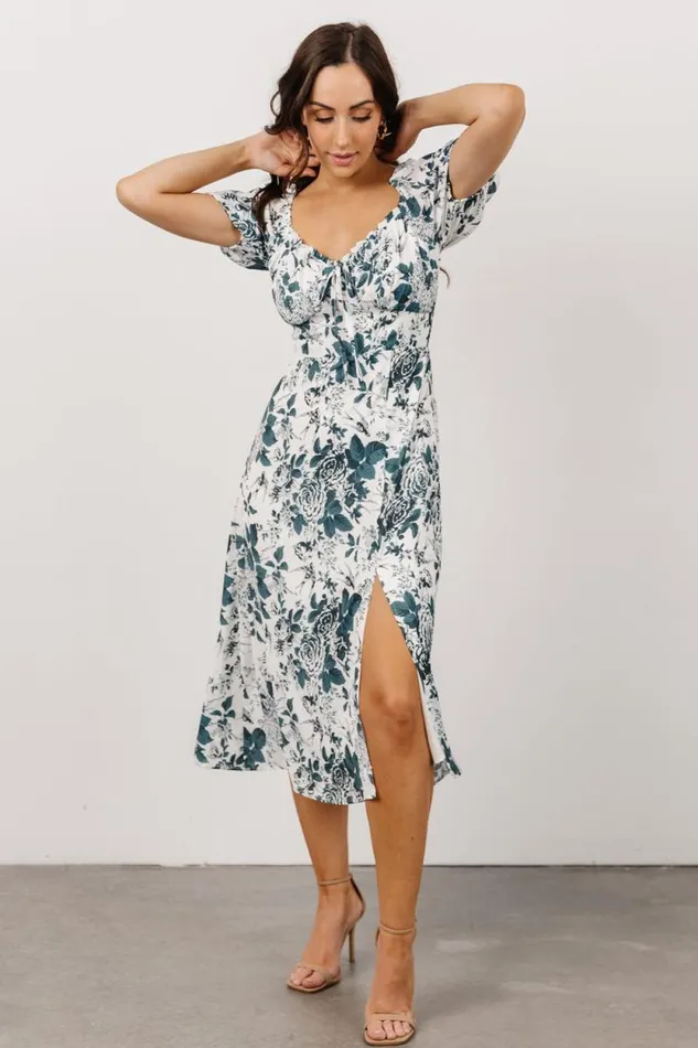 Women Cadence Midi Dress Jade Floral Baltic Born Midi Dresses