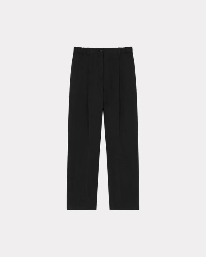 Women Casual Pants Black Kenzo Pants And Shorts