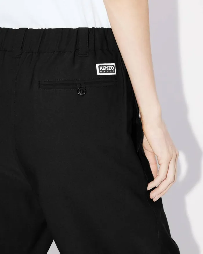 Women Casual Pants Black Kenzo Pants And Shorts