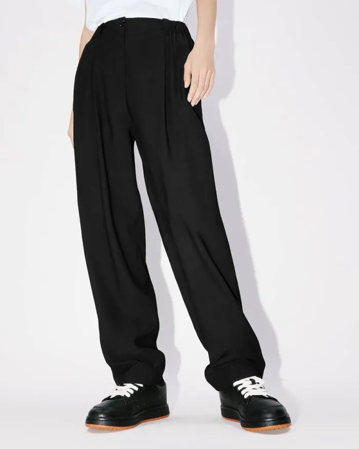 Women Casual Pants Black Kenzo Pants And Shorts