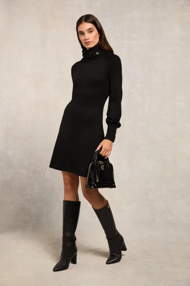 Women Chamonix Fit and Flare Dress Black Holland Cooper Dresses Women Chamonix Fit and Flare Dress Black Holland Cooper Dresses