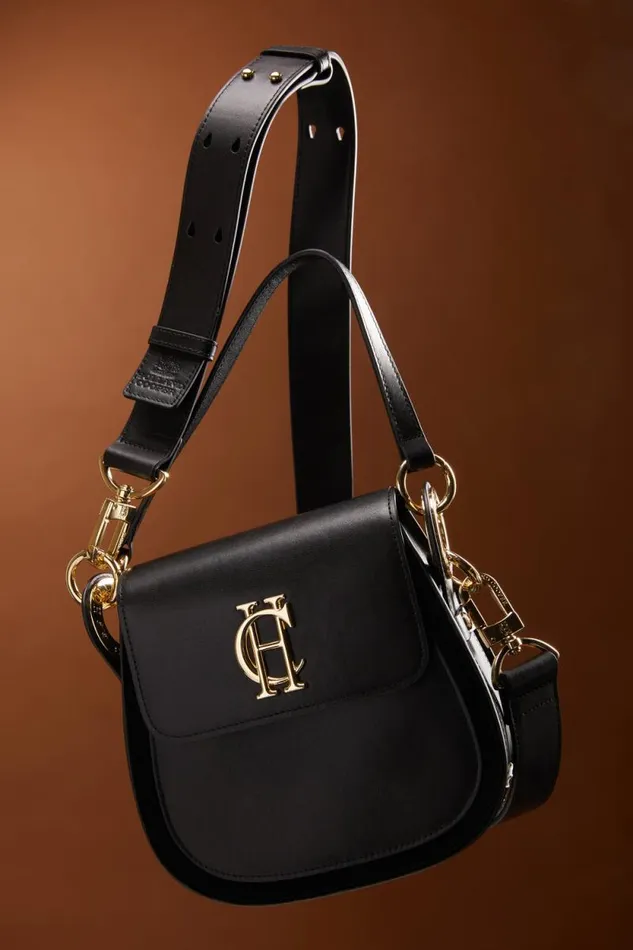 Women Chelsea Saddle Bag Soft Black Holland Cooper Bags