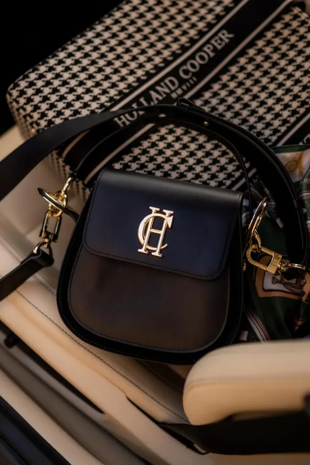 Women Chelsea Saddle Bag Soft Black Holland Cooper Bags Women Chelsea Saddle Bag Soft Black Holland Cooper Bags