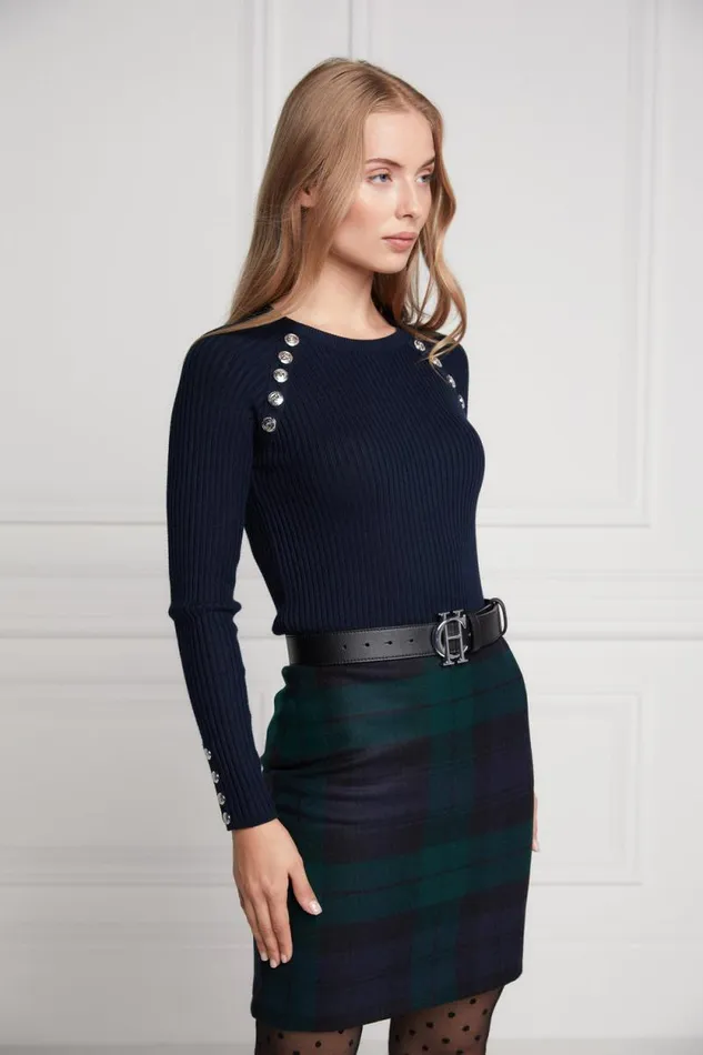 Women Chelsea Skirt Blackwatch Holland Cooper Tailoring