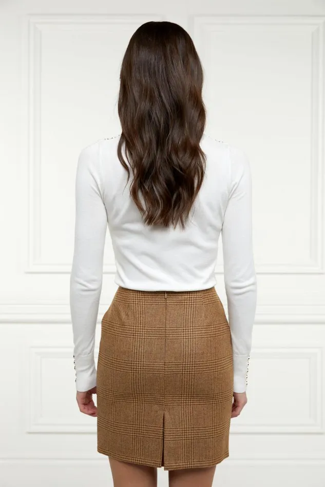 Women Chelsea Skirt Tawny Holland Cooper Tailoring Women Chelsea Skirt Tawny Holland Cooper Tailoring