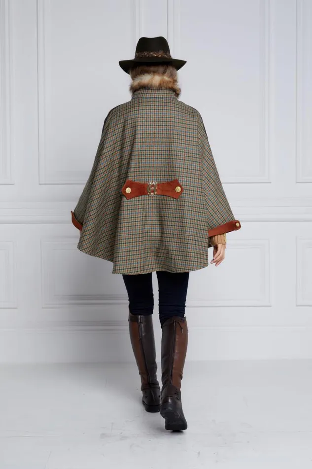 Women Chiltern Cape Bredon Tweed Holland Cooper Tailoring