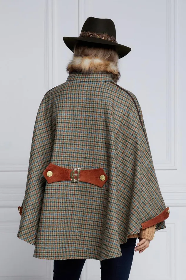 Women Chiltern Cape Bredon Tweed Holland Cooper Tailoring